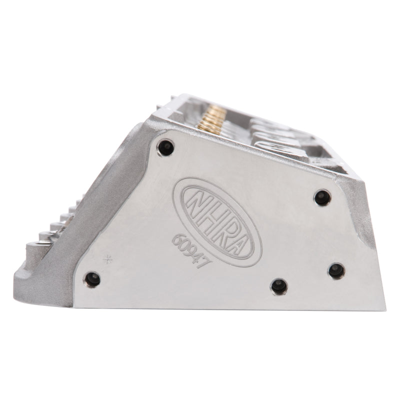 Edelbrock Cylinder Head SBC NHRA Legal 64cc Angled Plug Bare Single